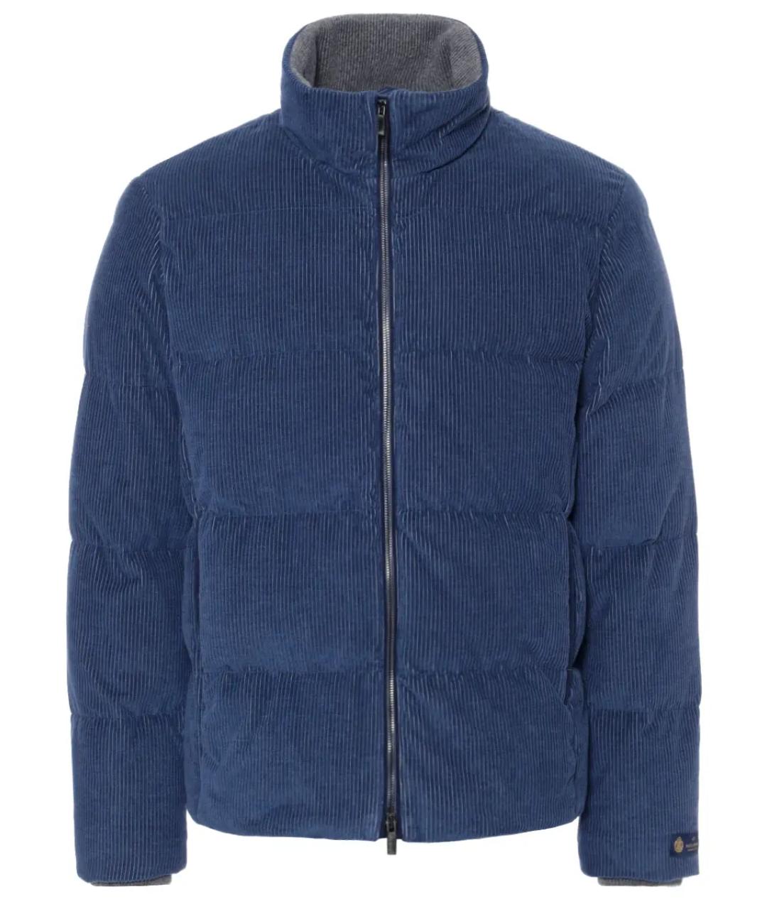 PAUL & SHARK Синий хлопковый пуховик, фото 1