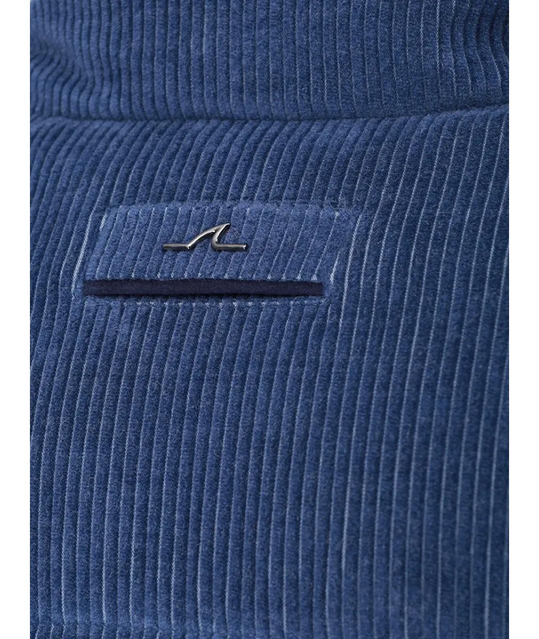 PAUL & SHARK Синий хлопковый пуховик, фото 5