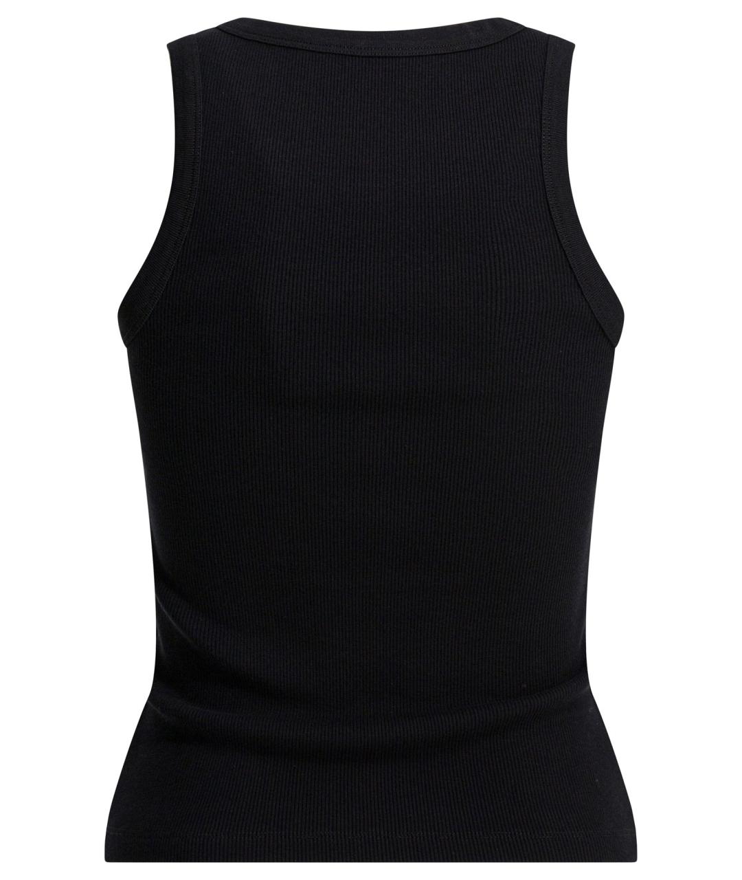 GIVENCHY Черная хлопковая майка, фото 2