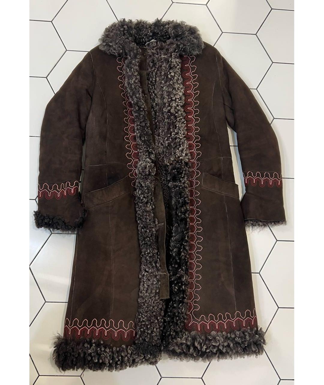 MAX&CO Коричневая дубленка, фото 6