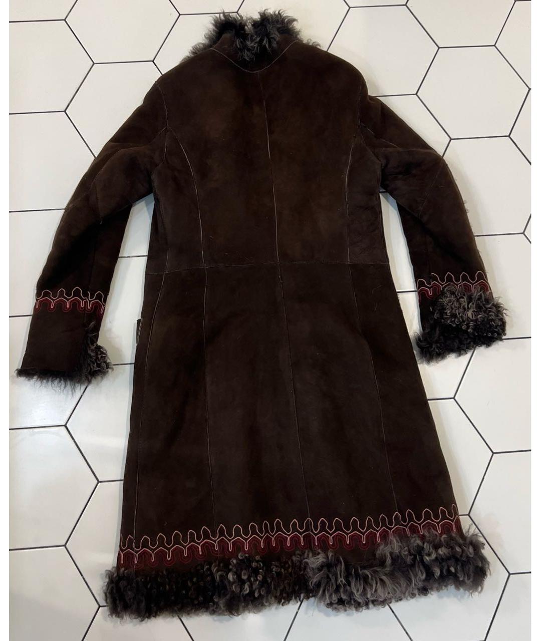 MAX&CO Коричневая дубленка, фото 2