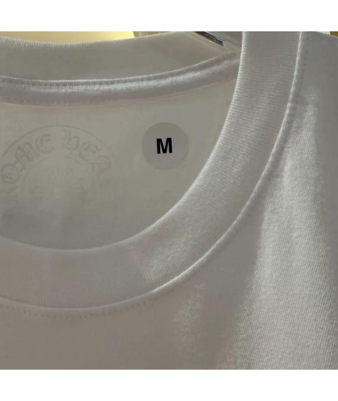 CHROME HEARTS Белая футболка, фото 2