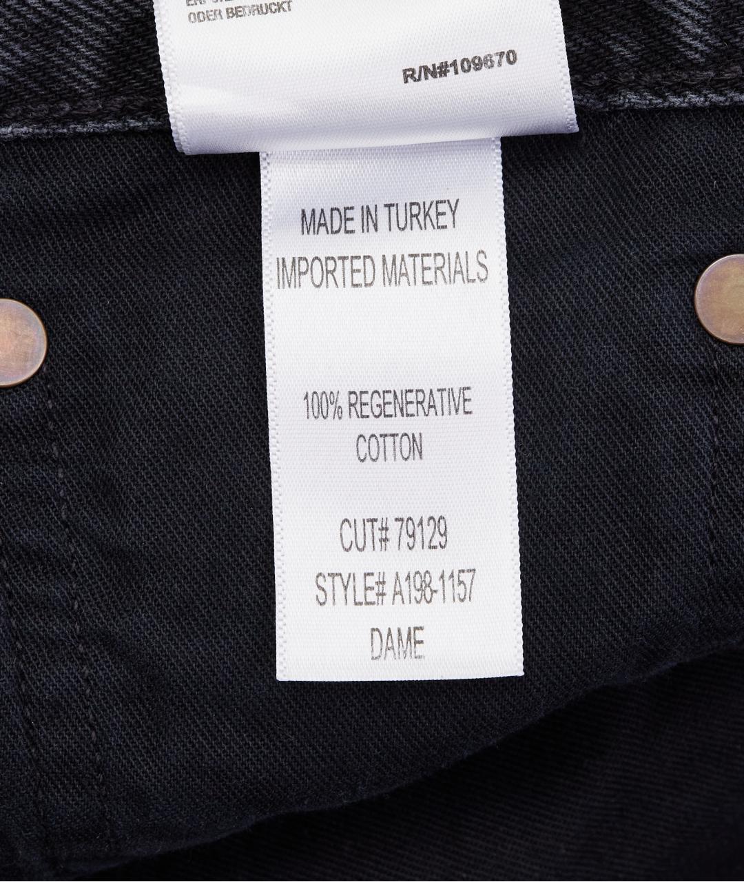 AGOLDE Черные хлопковые джинсы клеш, фото 5