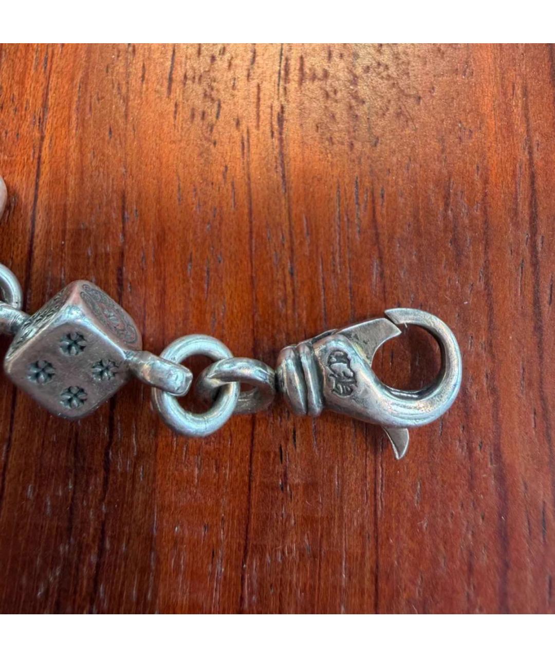 CHROME HEARTS Серебрянный серебряный браслет, фото 3