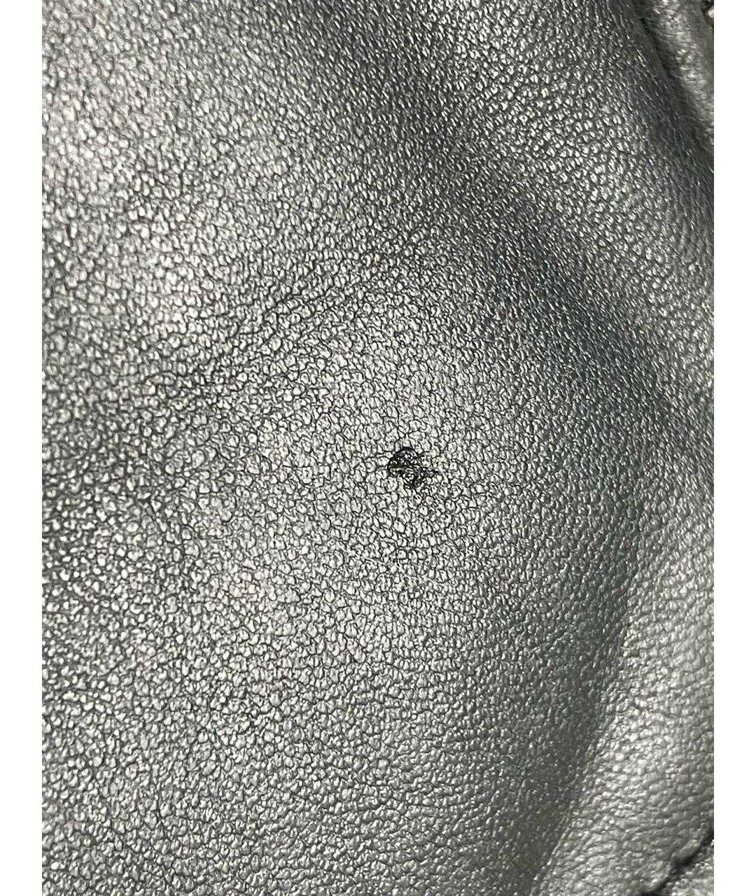 PRADA Черная кожаная куртка, фото 8