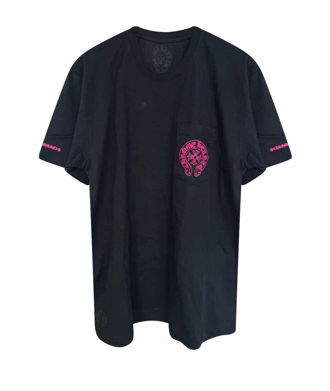 CHROME HEARTS Черная футболка, фото 1