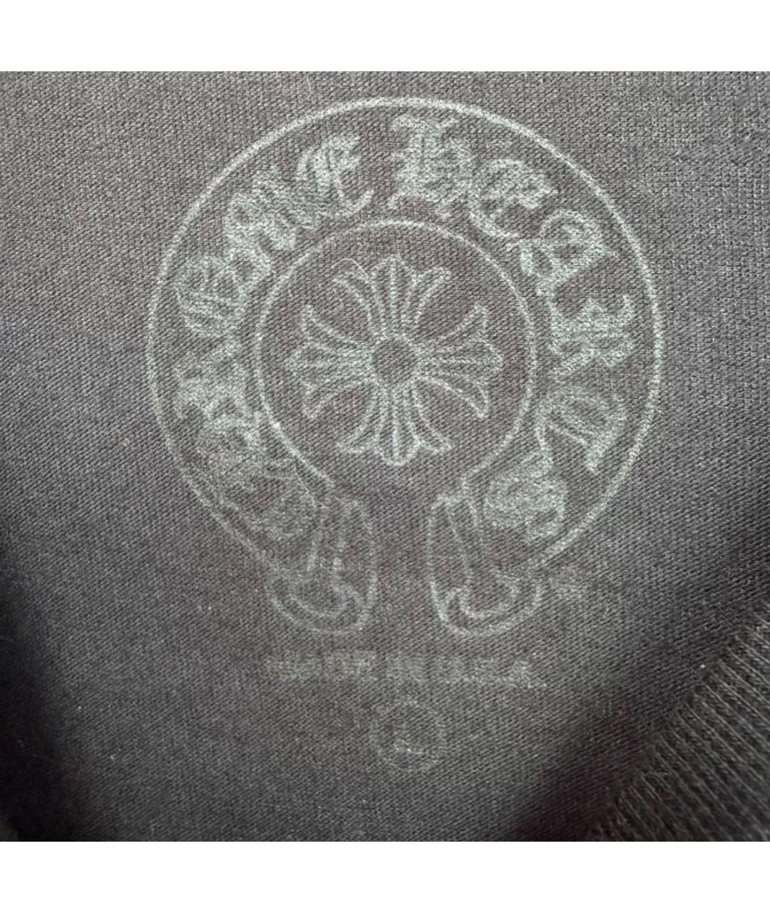 CHROME HEARTS Черная футболка, фото 3