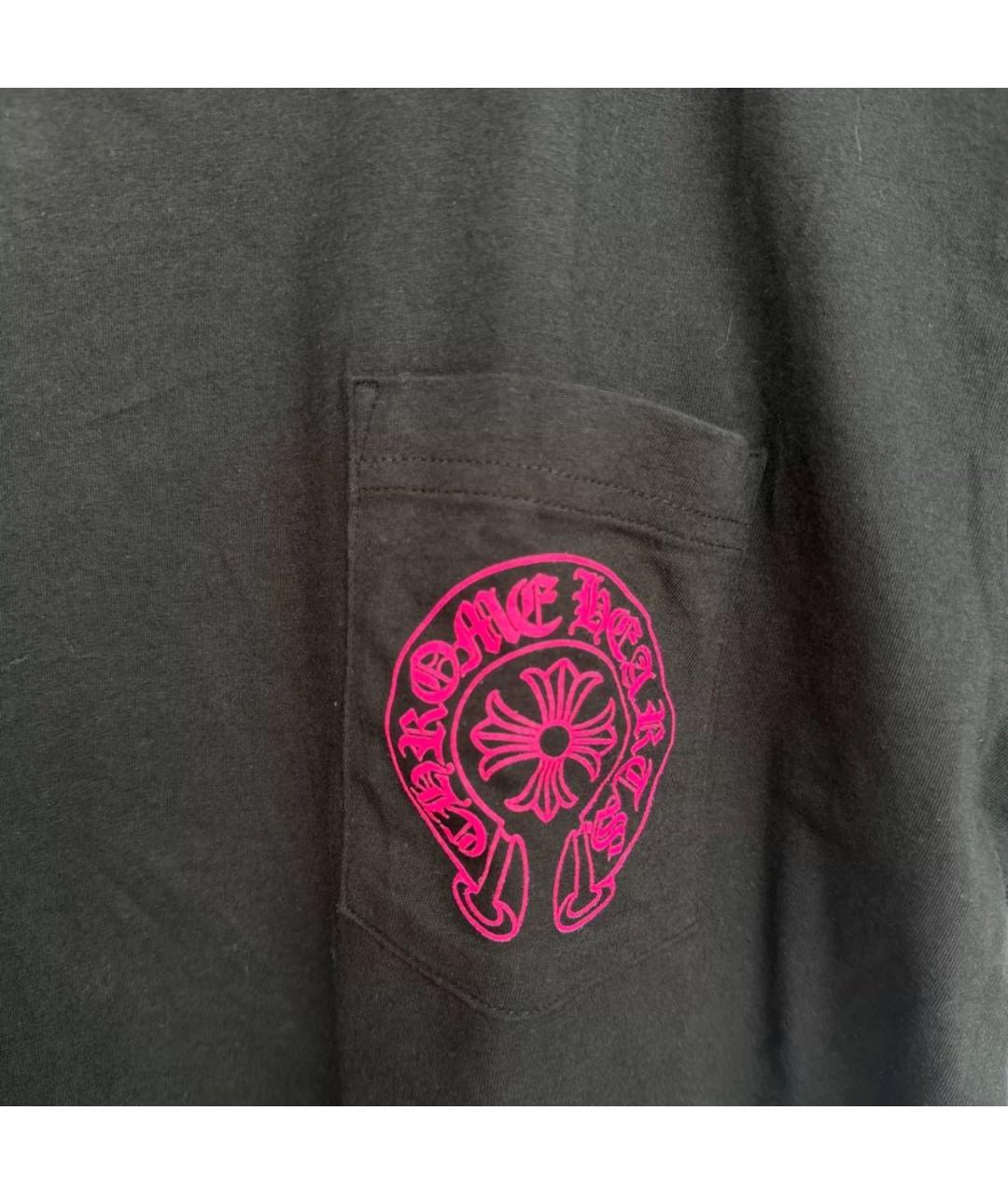 CHROME HEARTS Черная футболка, фото 2