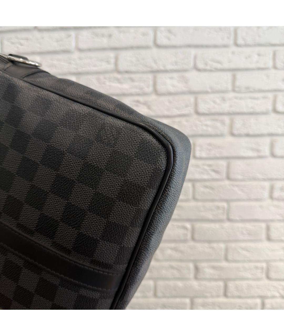 LOUIS VUITTON Черный портфель, фото 6