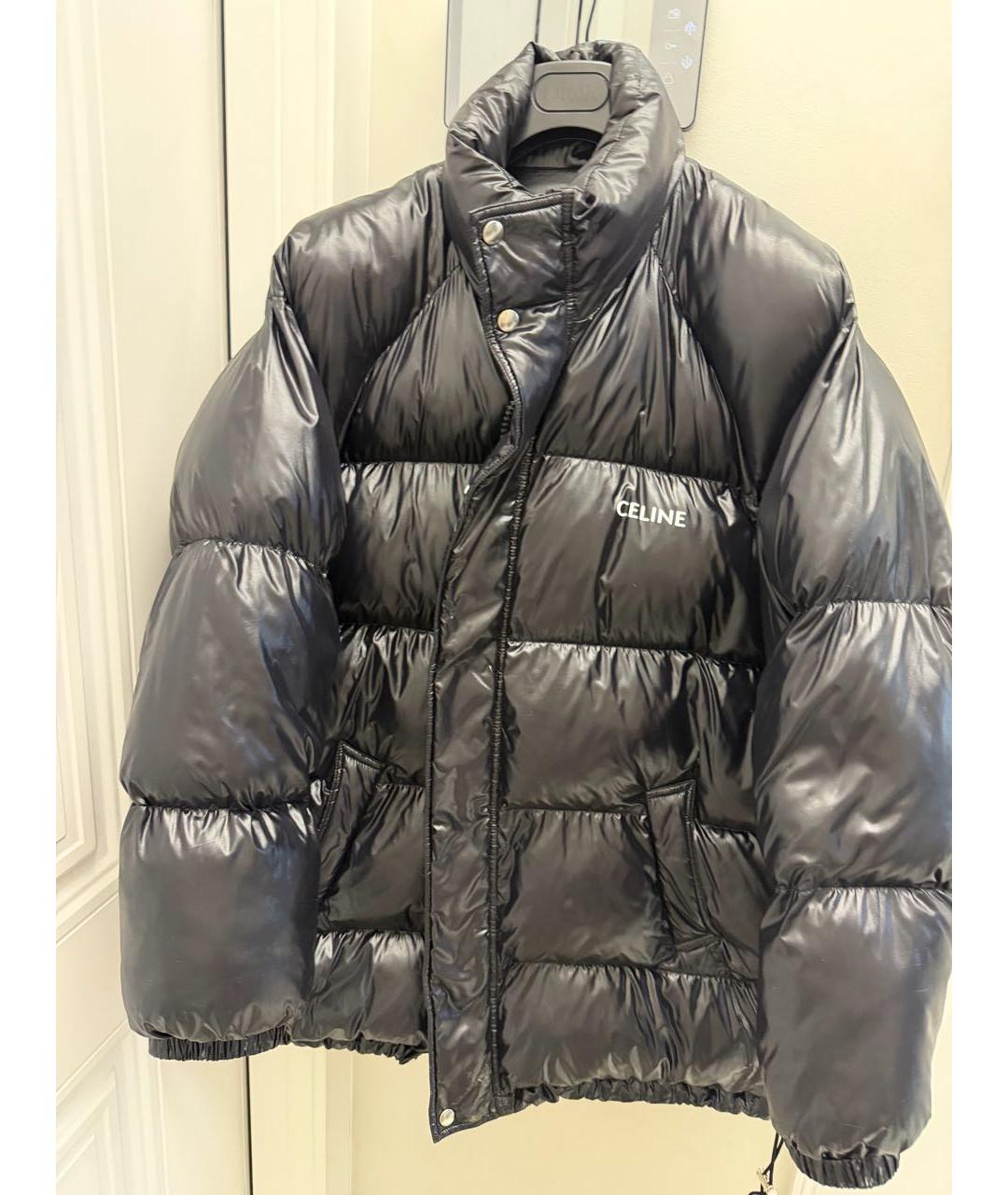 CELINE Черный пуховик, фото 6