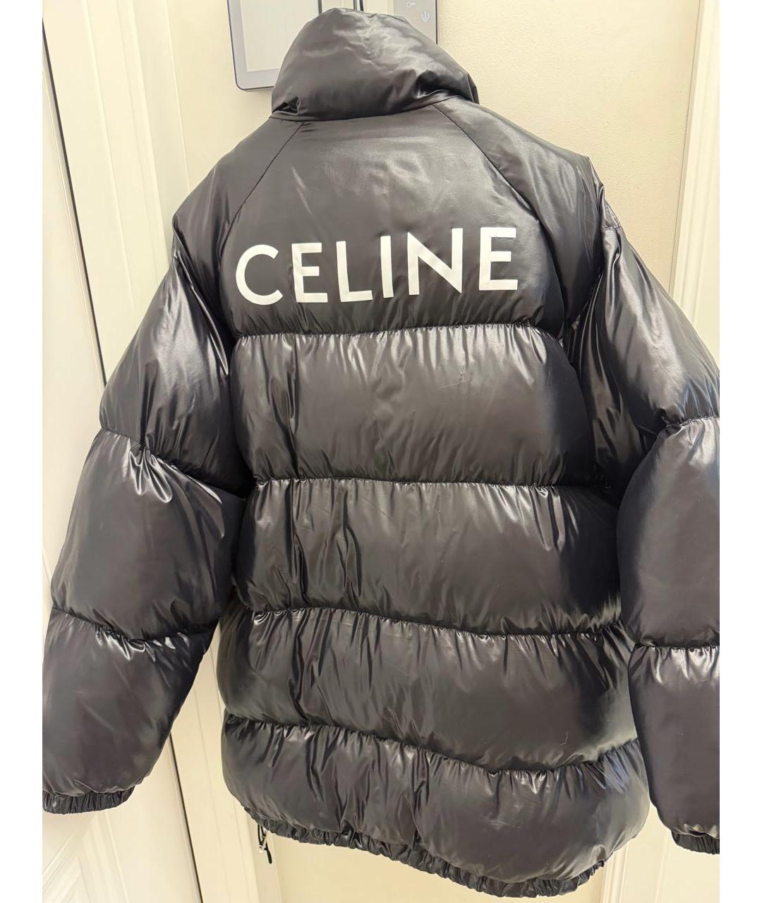 CELINE Черный пуховик, фото 2