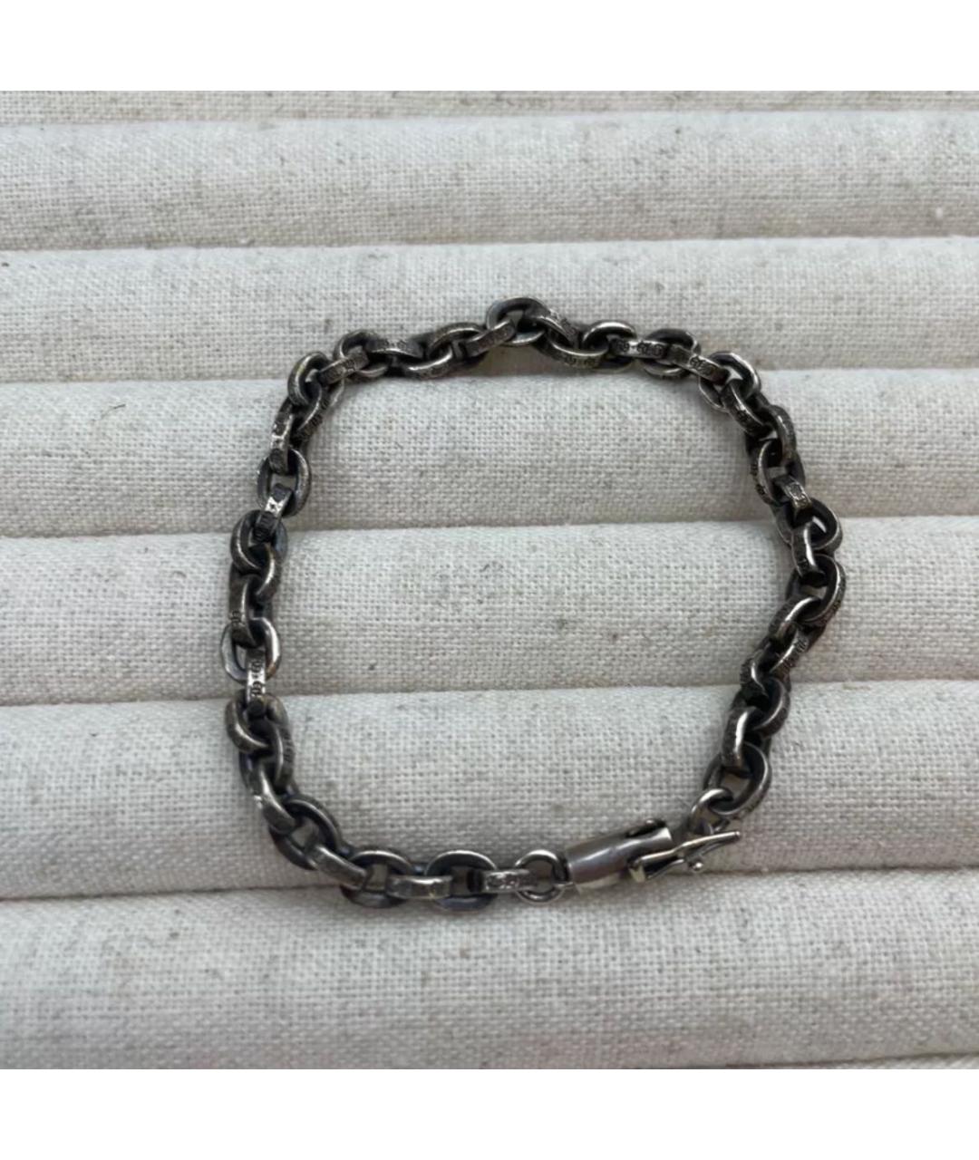 CHROME HEARTS Серебрянный серебряный браслет, фото 8
