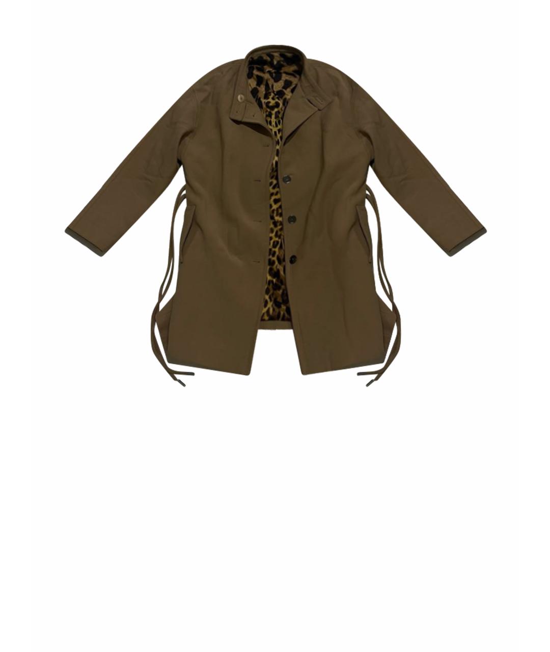 DOLCE&GABBANA Бежевое пальто, фото 1