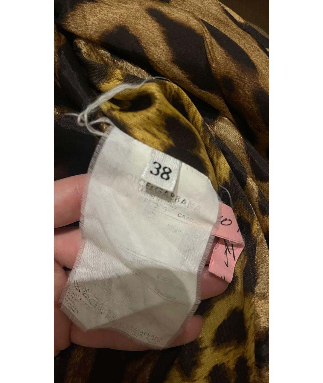 DOLCE&GABBANA Бежевое пальто, фото 3