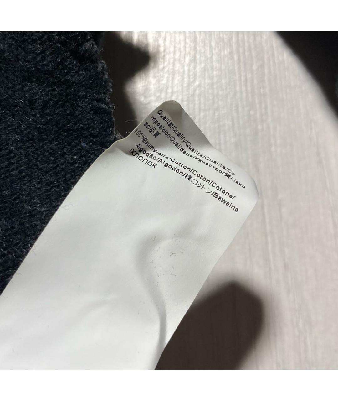 HUGO BOSS Антрацитовый хлопковый кардиган, фото 8