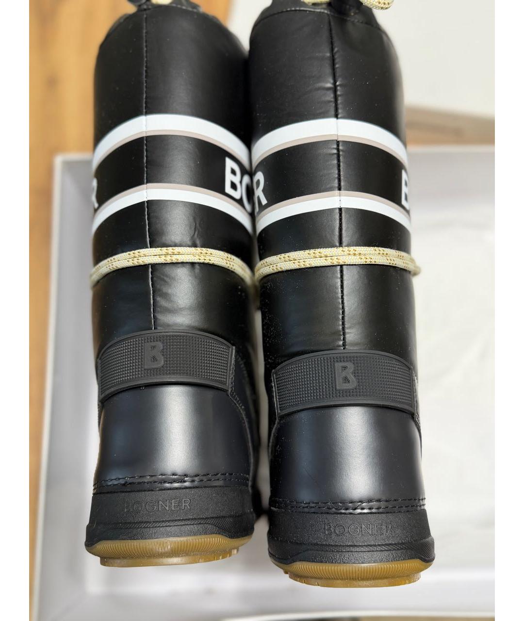 BOGNER Черные ботинки, фото 4