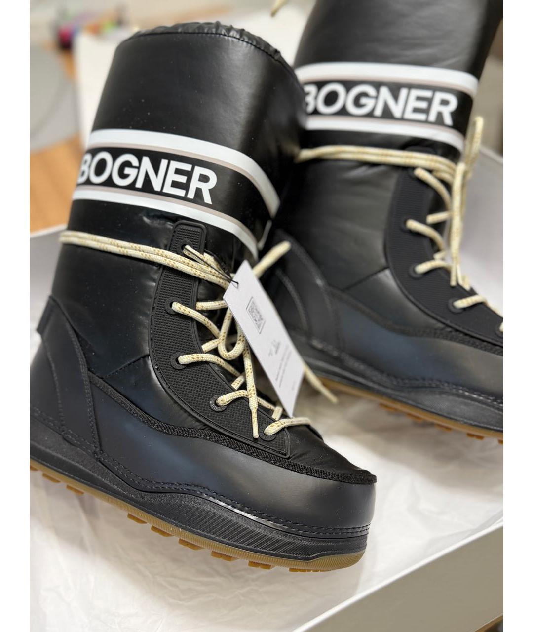 BOGNER Черные ботинки, фото 3