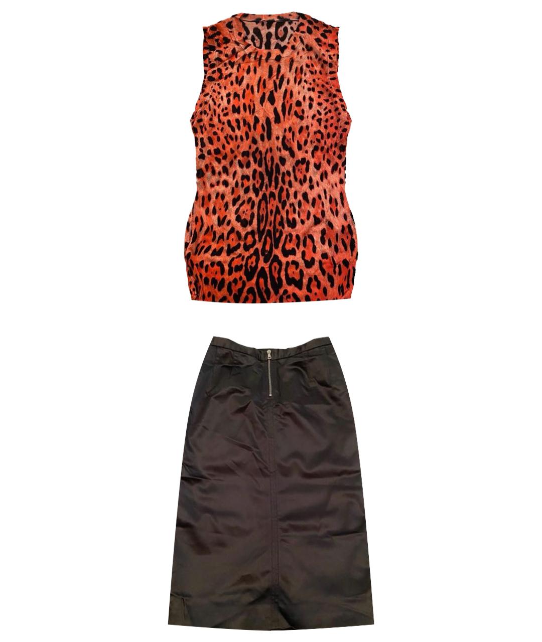 DOLCE&GABBANA Черный костюм с юбками, фото 1