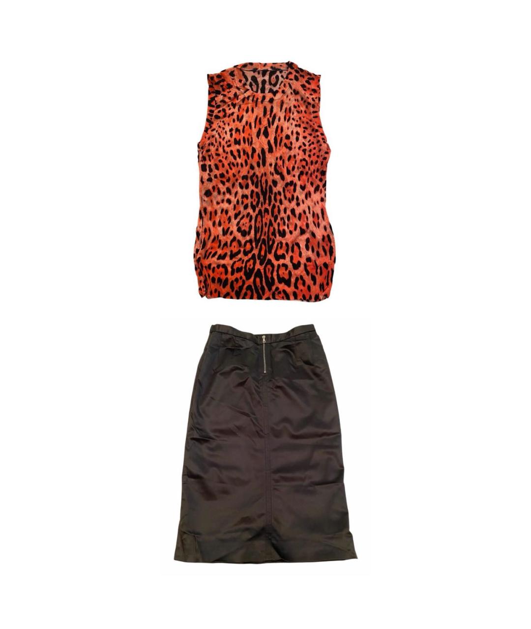 DOLCE&GABBANA Черный костюм с юбками, фото 9