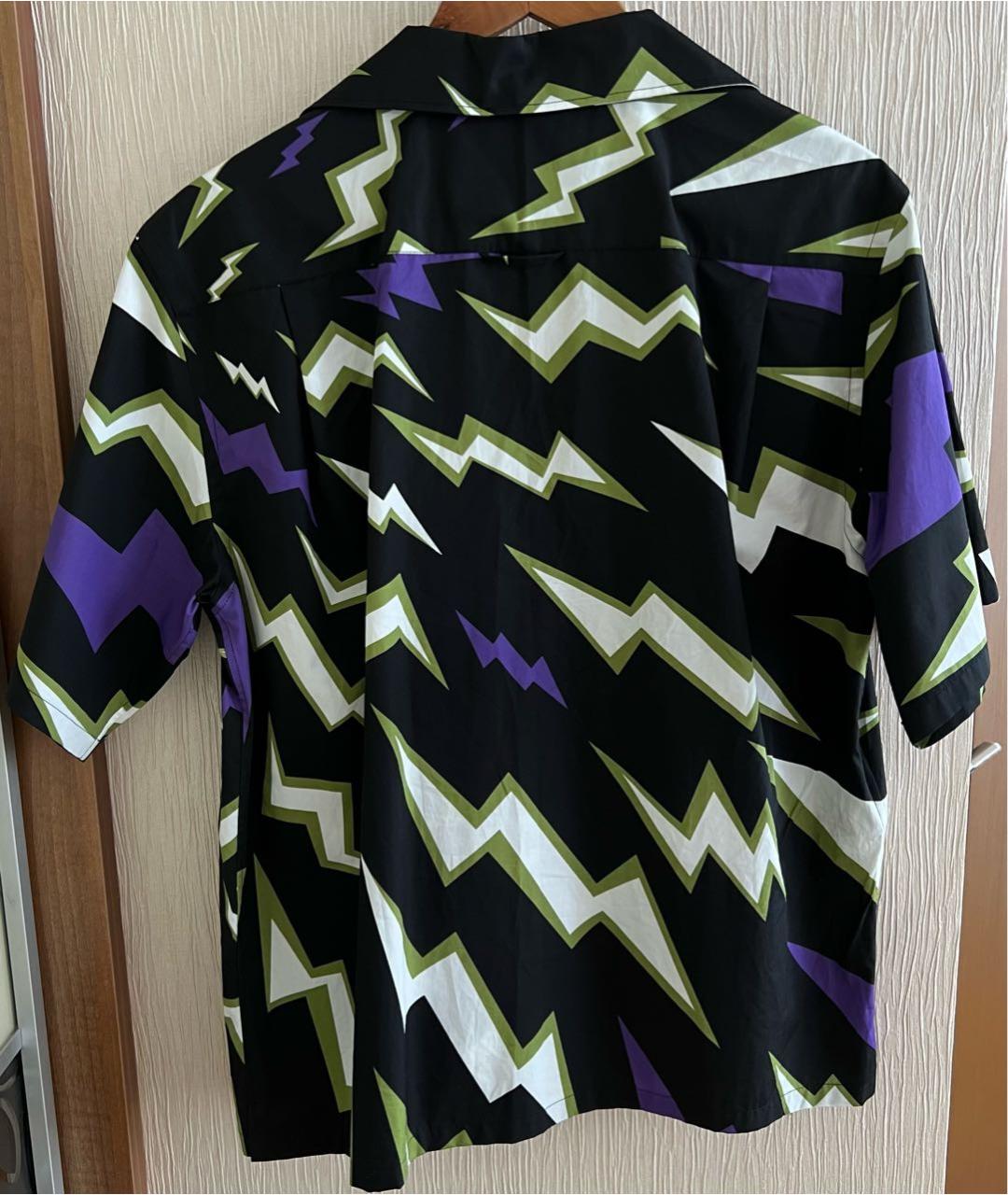 PRADA Черная хлопковая кэжуал рубашка, фото 2