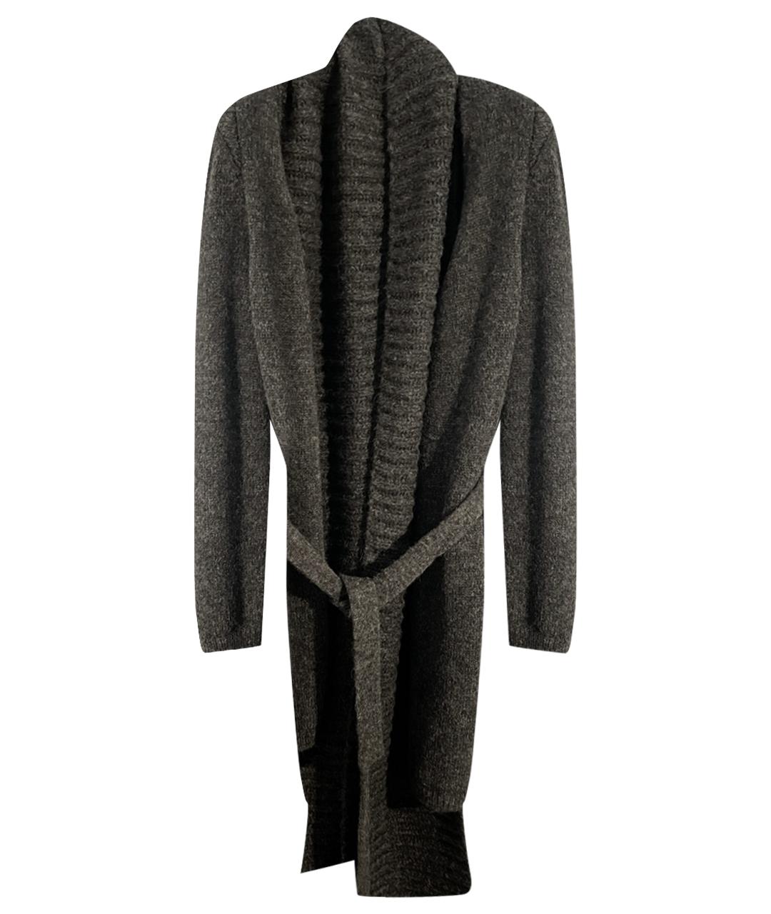 MAISON MARGIELA Антрацитовое шерстяное пальто, фото 1