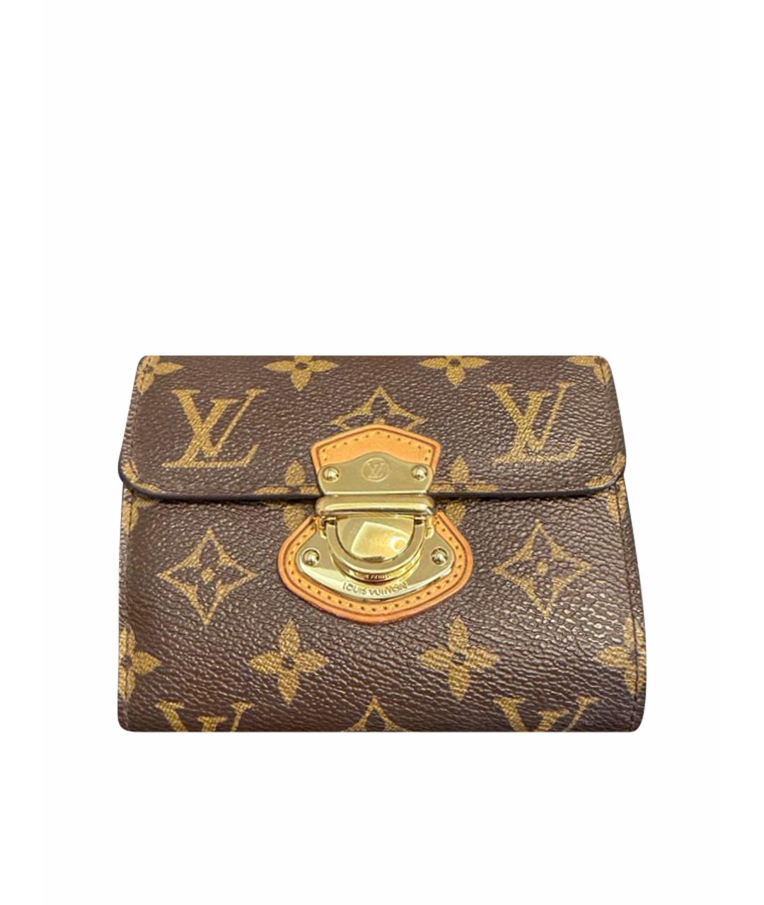 LOUIS VUITTON Коричневый кошелек, фото 1