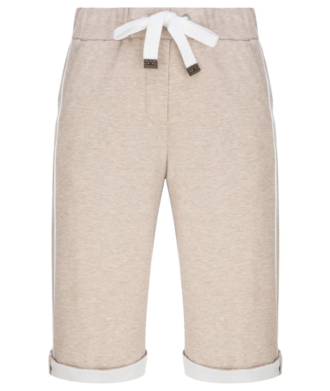 PESERICO Бежевые шорты, фото 1