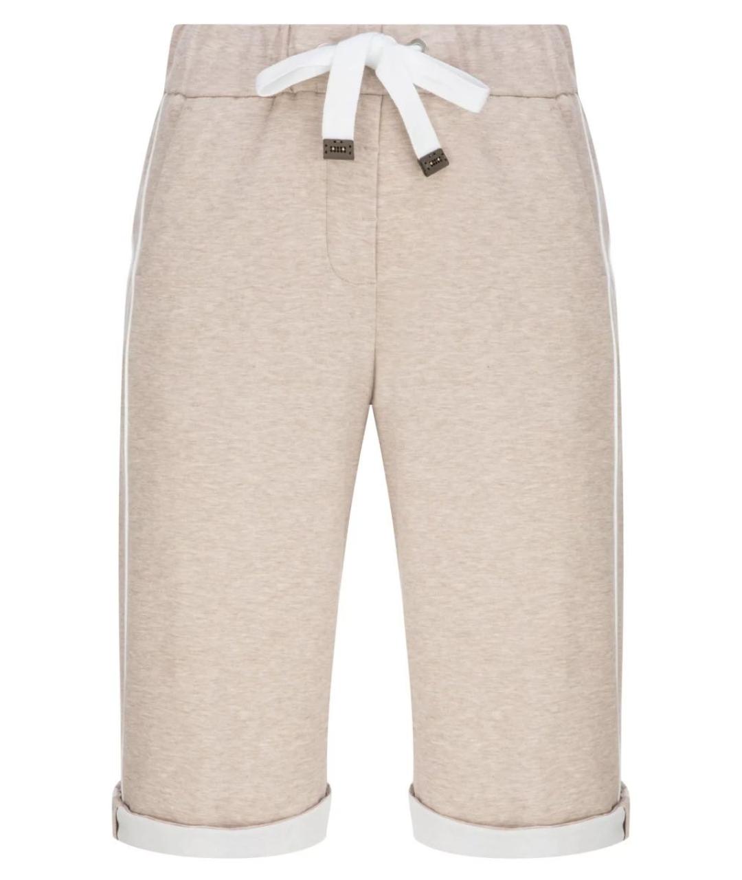 PESERICO Бежевые шорты, фото 6