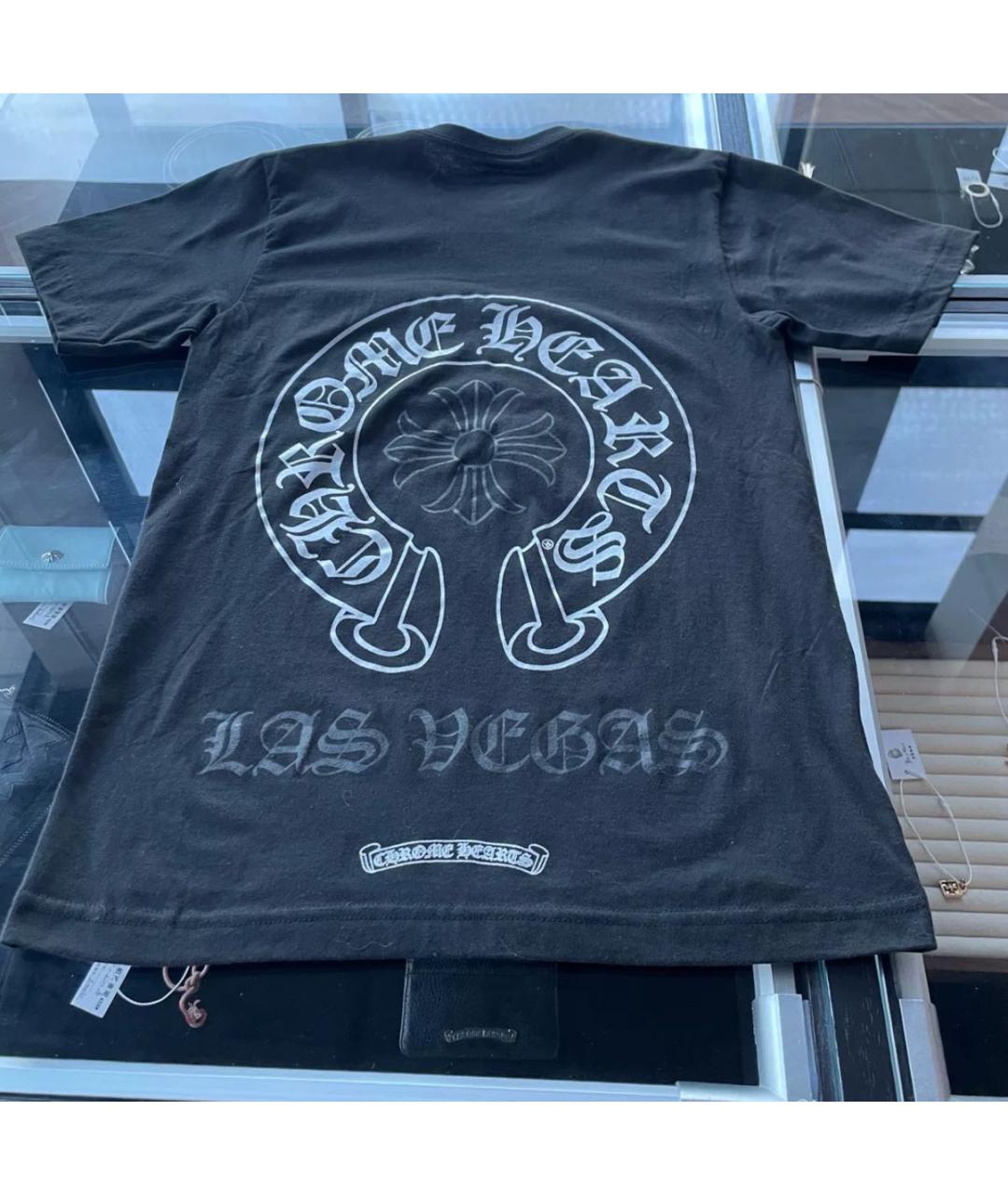 CHROME HEARTS Черная футболка, фото 2