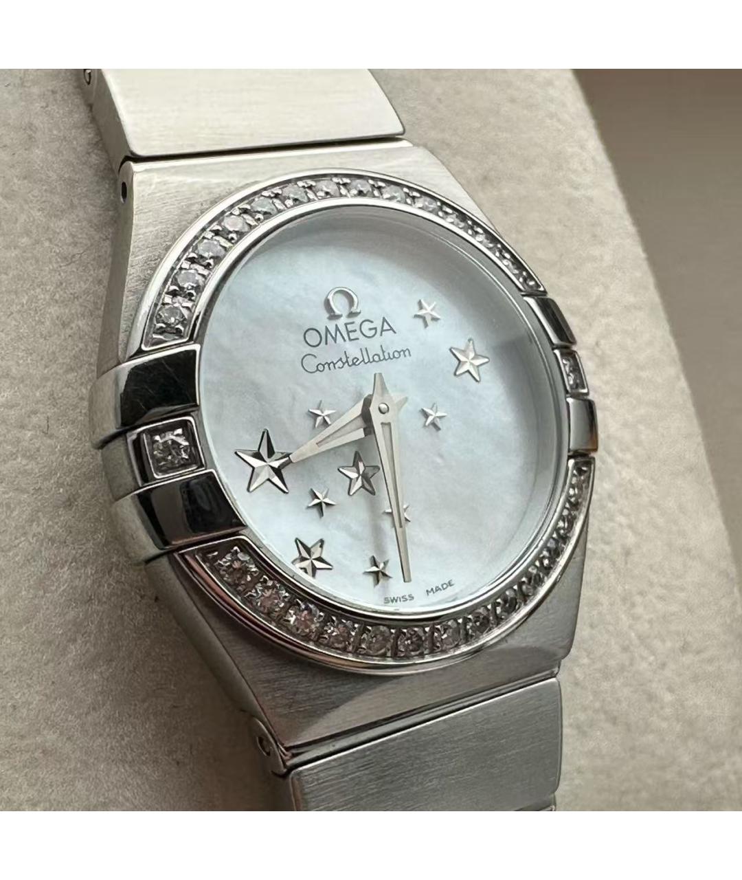 OMEGA Серебряные часы, фото 2