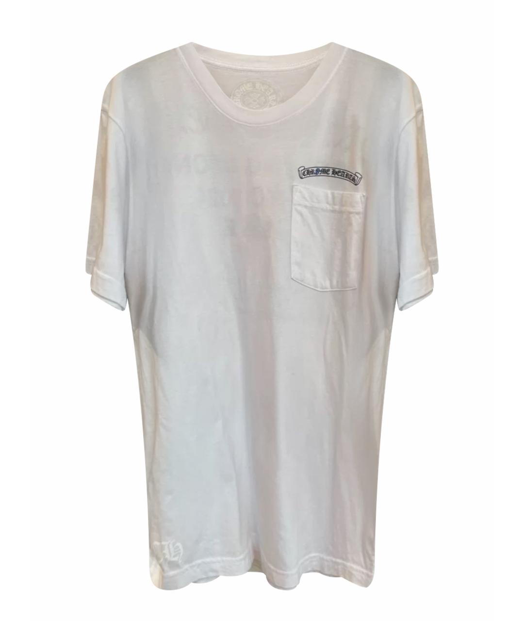 CHROME HEARTS Белая футболка, фото 1