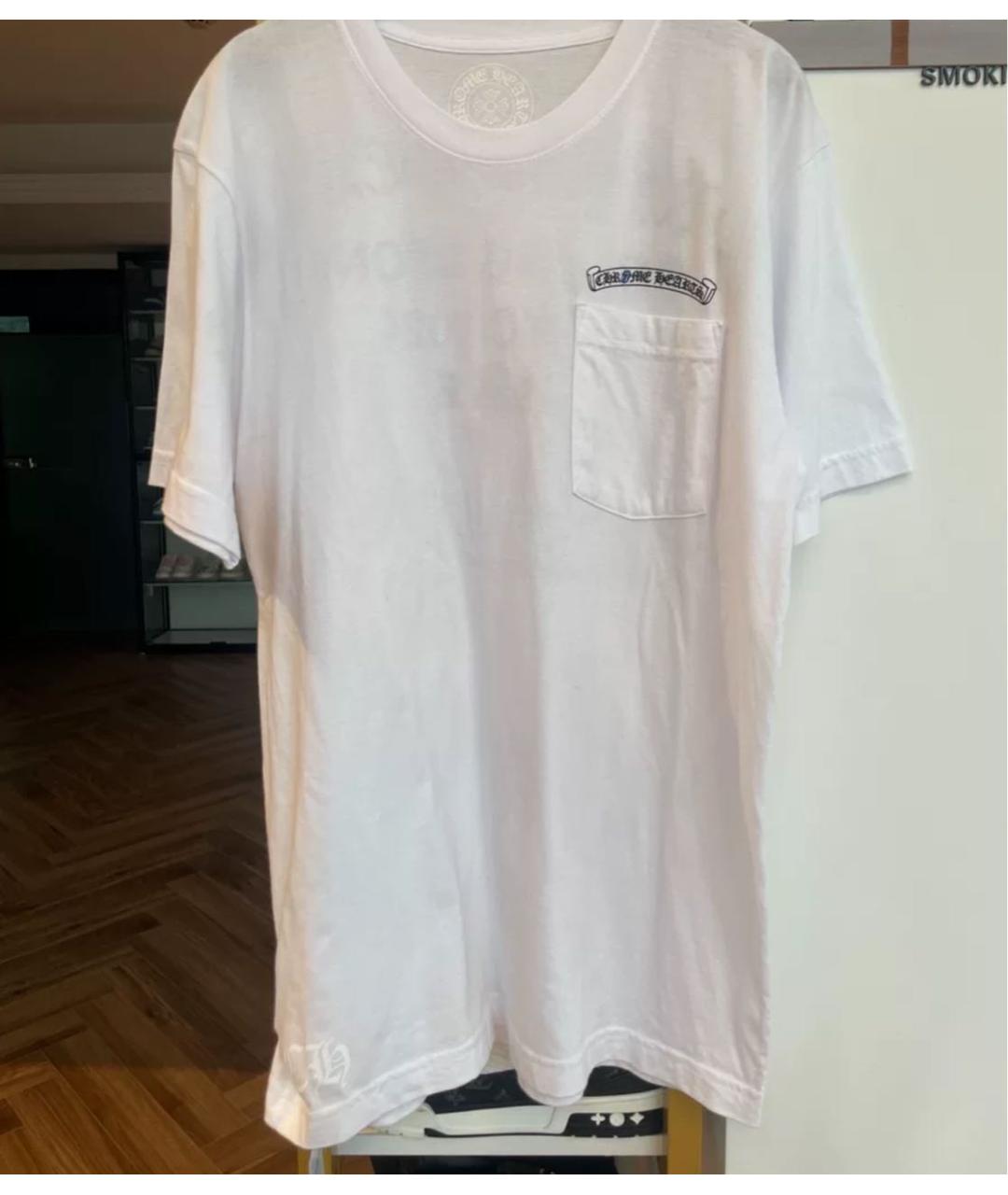 CHROME HEARTS Белая футболка, фото 2