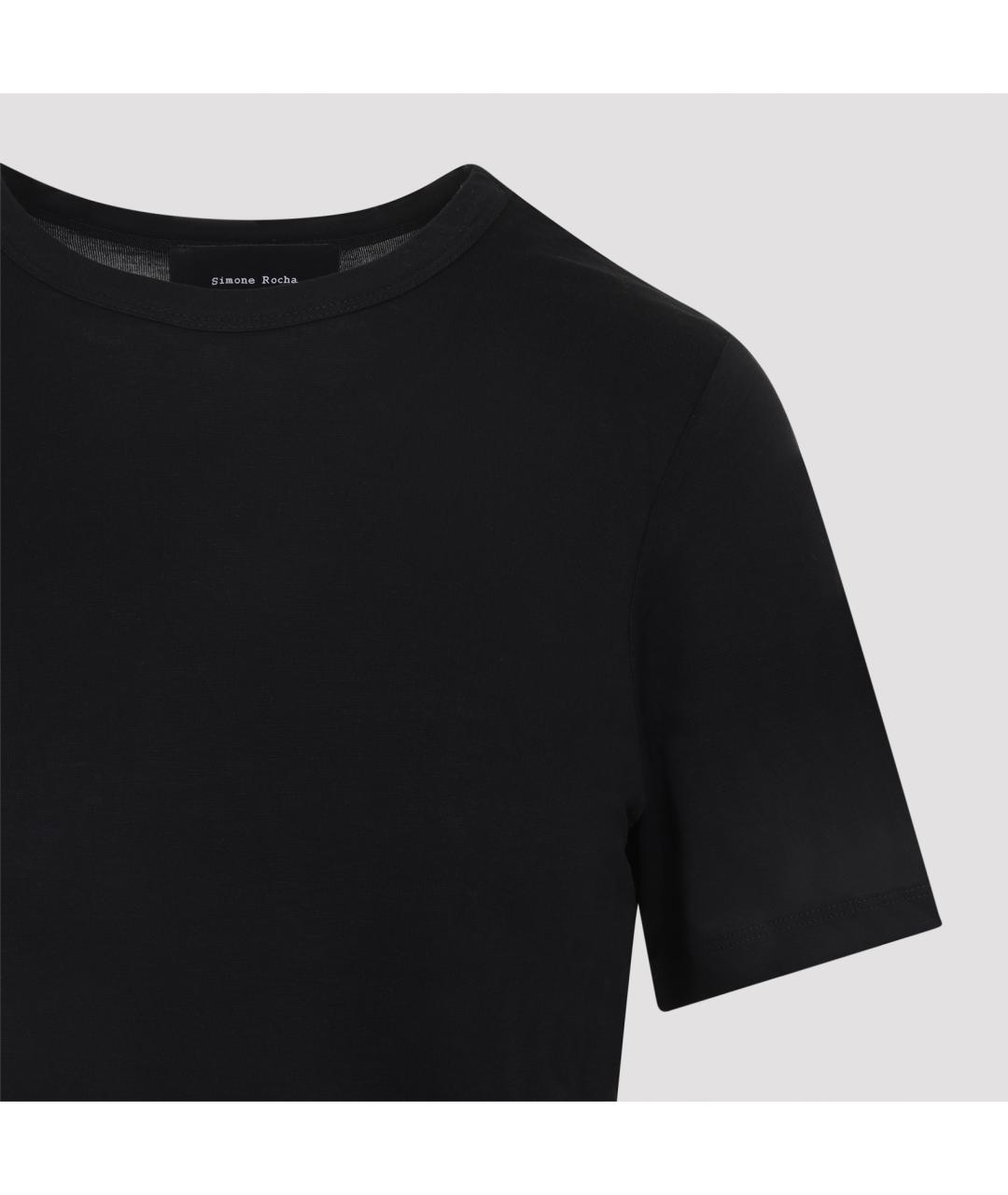 SIMONE ROCHA Черная футболка, фото 5