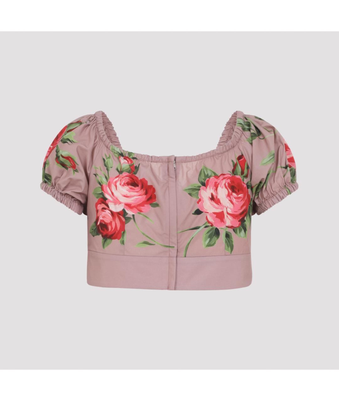 DOLCE&GABBANA Мульти хлопковая блузы, фото 4