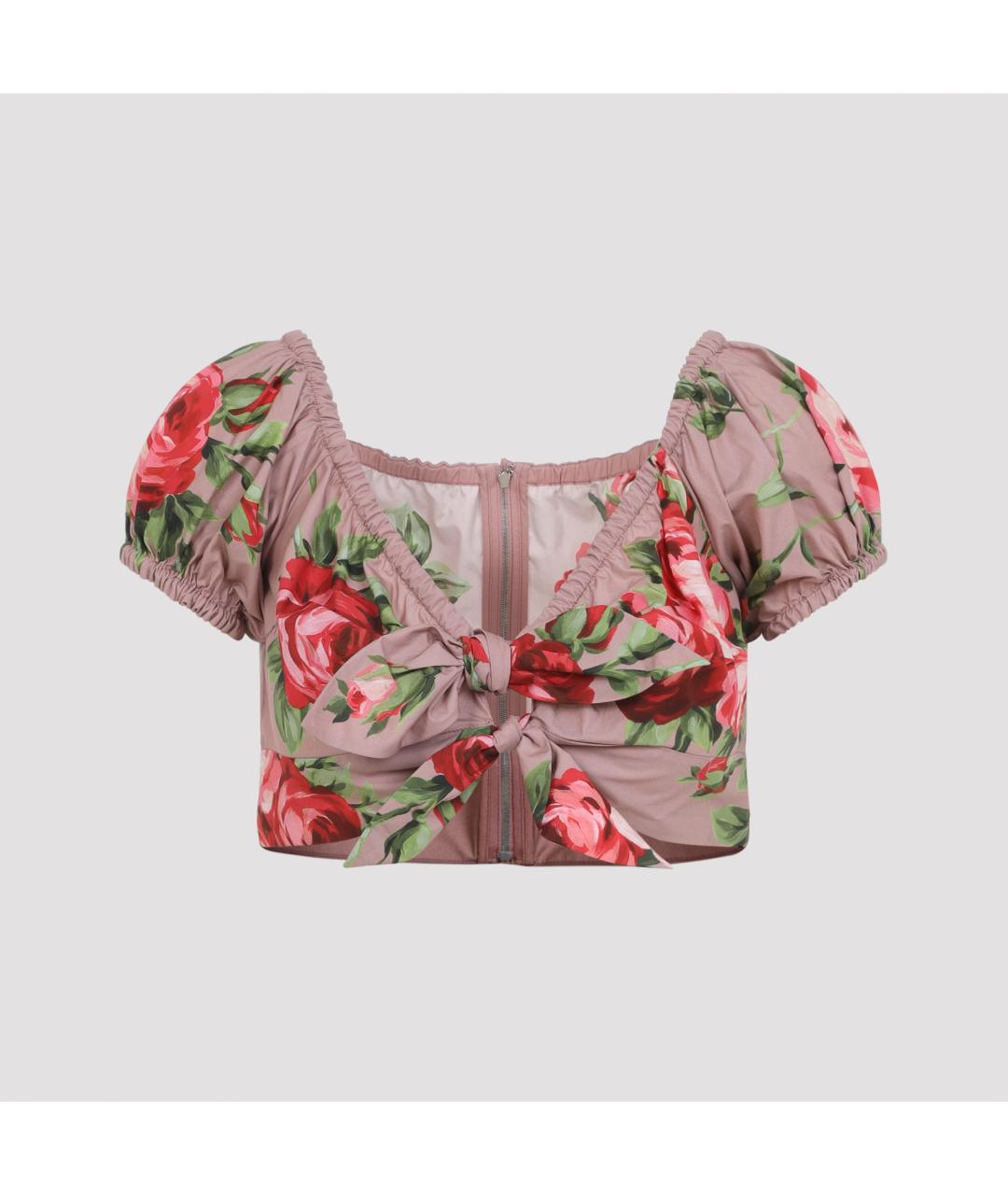 DOLCE&GABBANA Мульти хлопковая блузы, фото 2