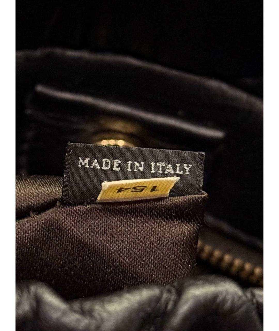 MIU MIU Черная кожаная сумка через плечо, фото 8