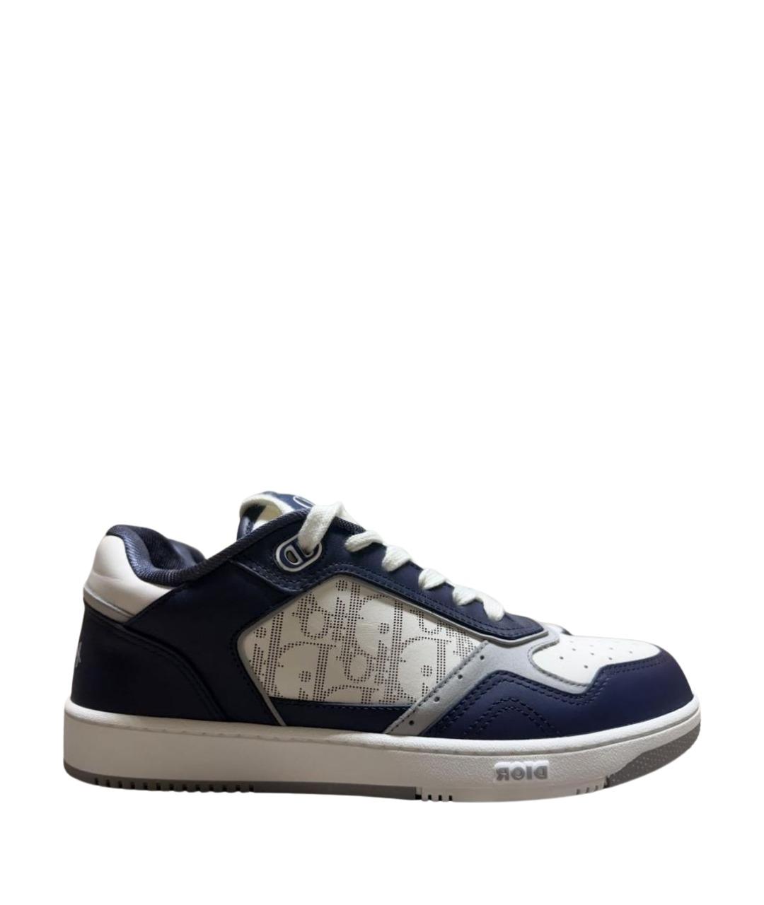 CHRISTIAN DIOR Мульти кожаные низкие кроссовки / кеды, фото 1