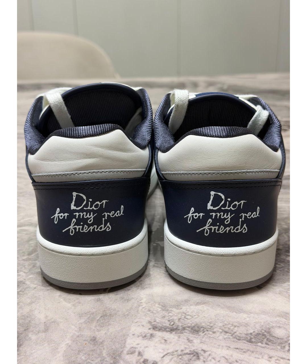 CHRISTIAN DIOR Мульти кожаные низкие кроссовки / кеды, фото 3