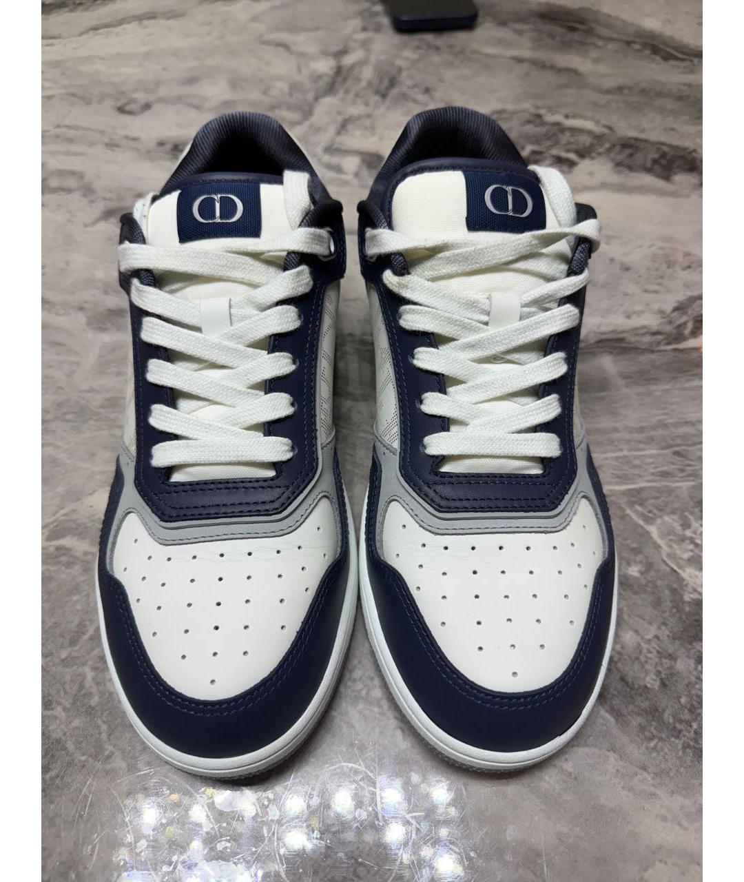 CHRISTIAN DIOR Мульти кожаные низкие кроссовки / кеды, фото 2