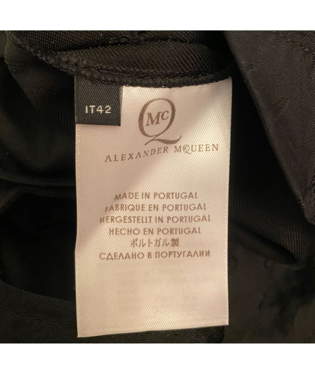 ALEXANDER MCQUEEN Черные шорты, фото 7