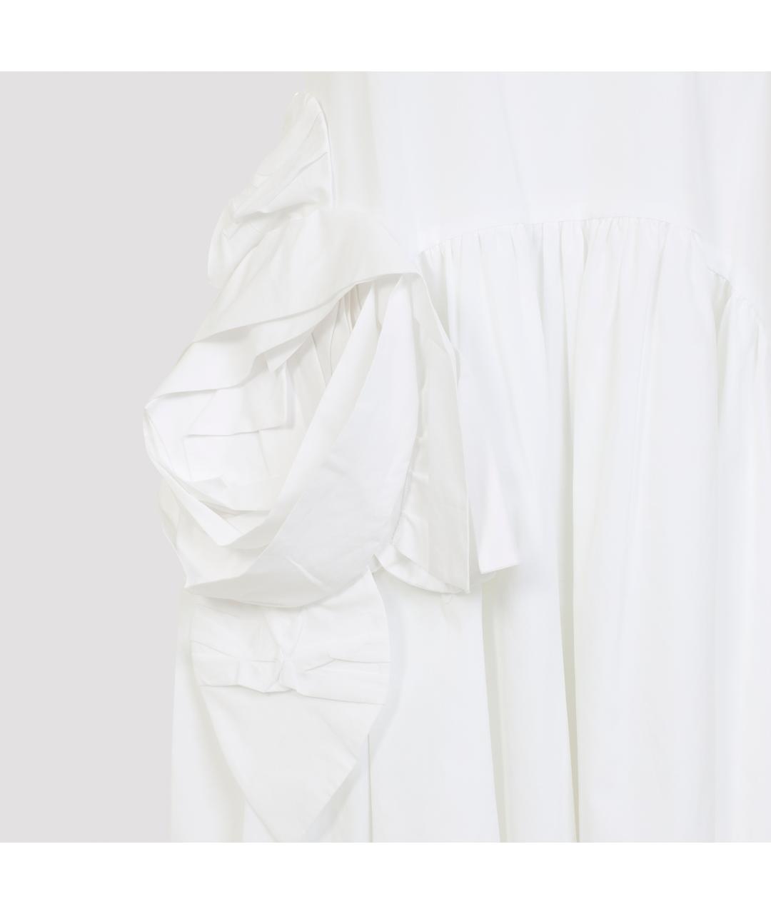 SIMONE ROCHA Белое хлопковое платье, фото 6