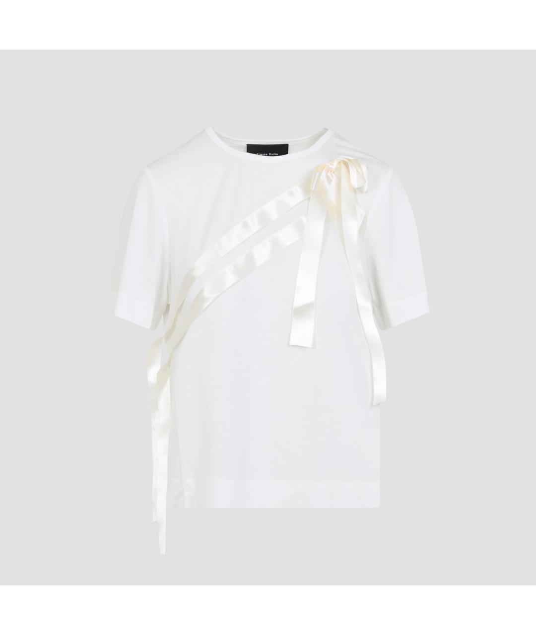 SIMONE ROCHA Белая футболка, фото 3