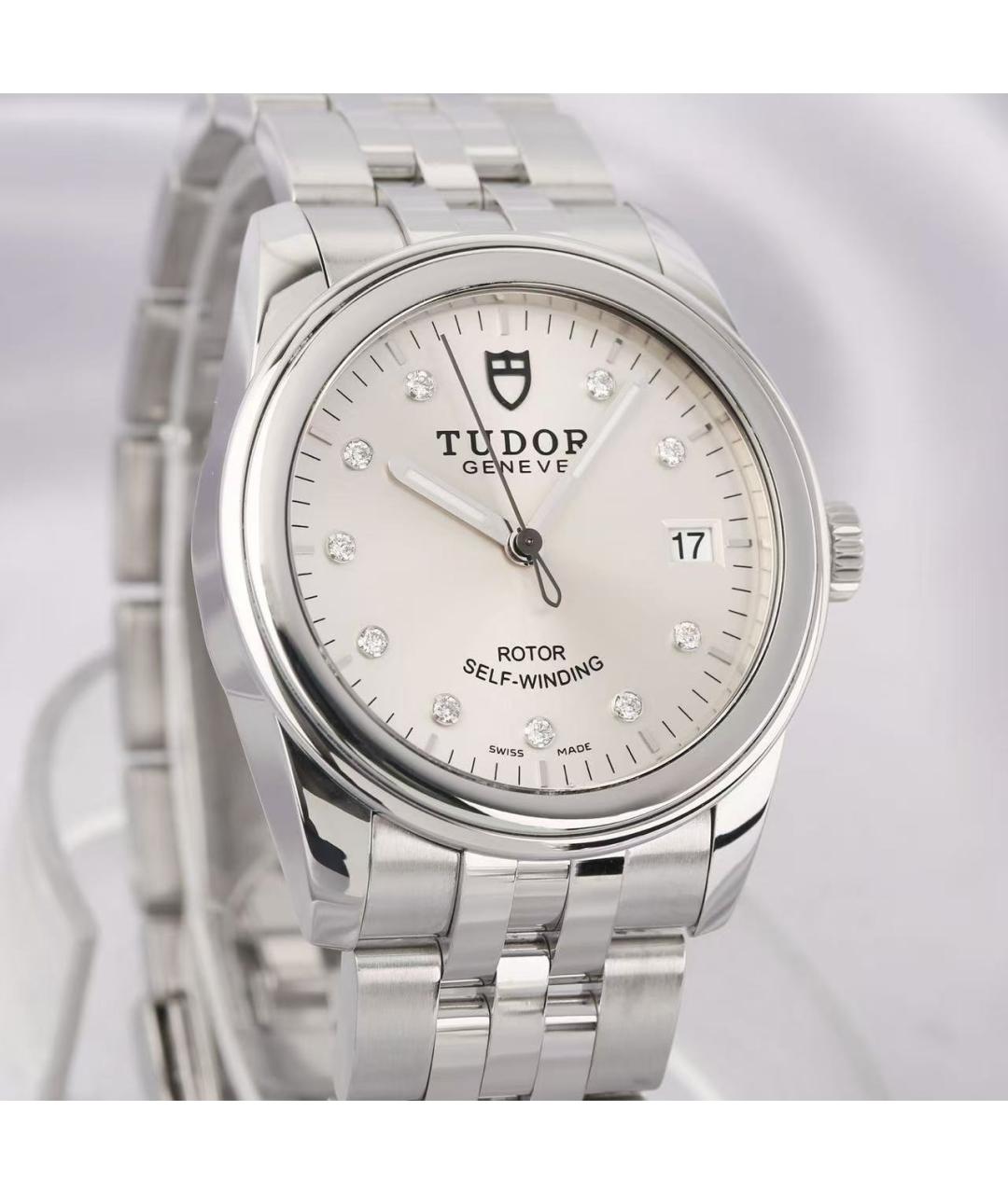 TUDOR Серебряные часы, фото 4