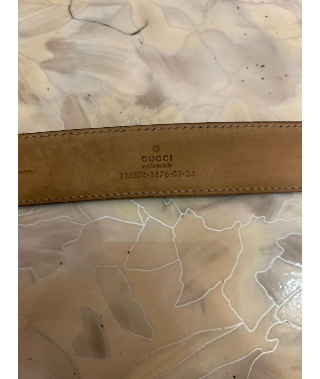 GUCCI Синий ремень, фото 3