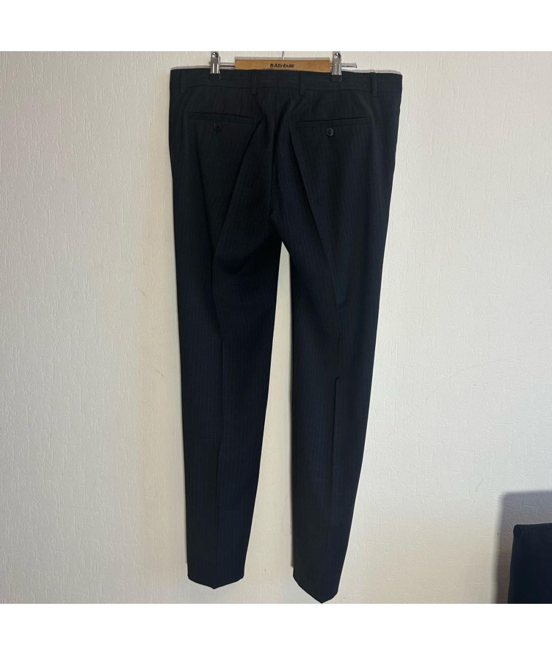 DOLCE&GABBANA Антрацитовый классический костюм, фото 5