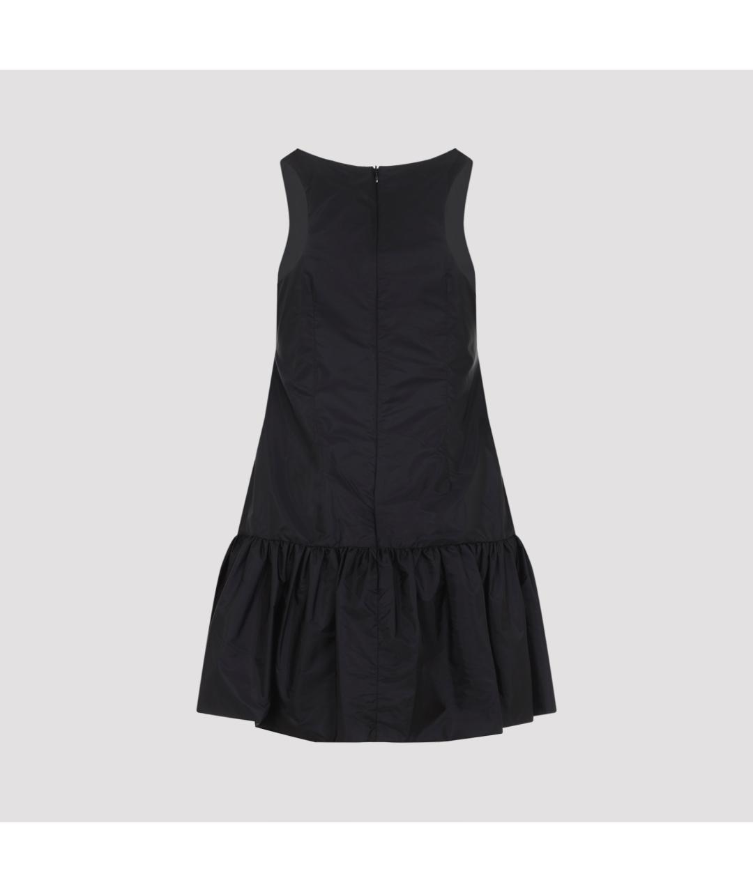 SIMONE ROCHA Черное полиамидовое платье, фото 4