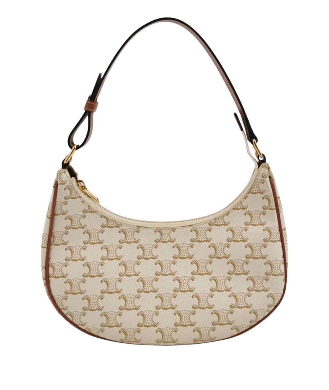 CELINE Бежевая сумка через плечо, фото 1