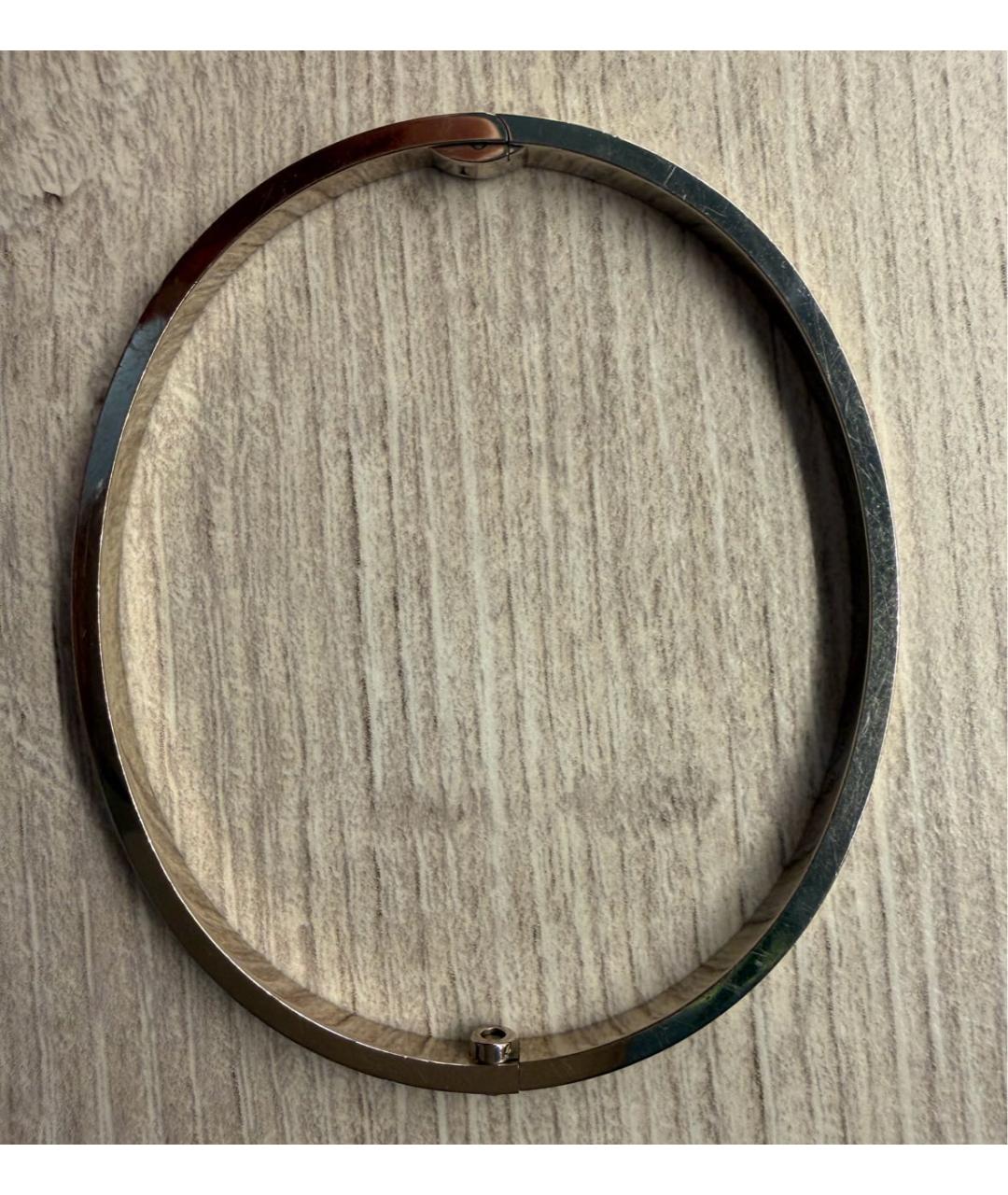 CARTIER Серебрянный браслет из белого золота, фото 3