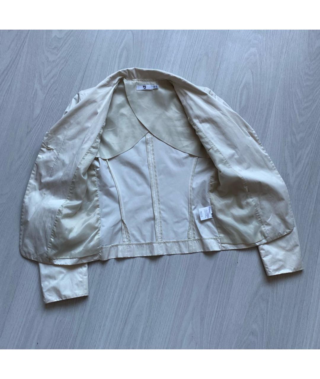 JIL SANDER Белый жакет/пиджак, фото 5