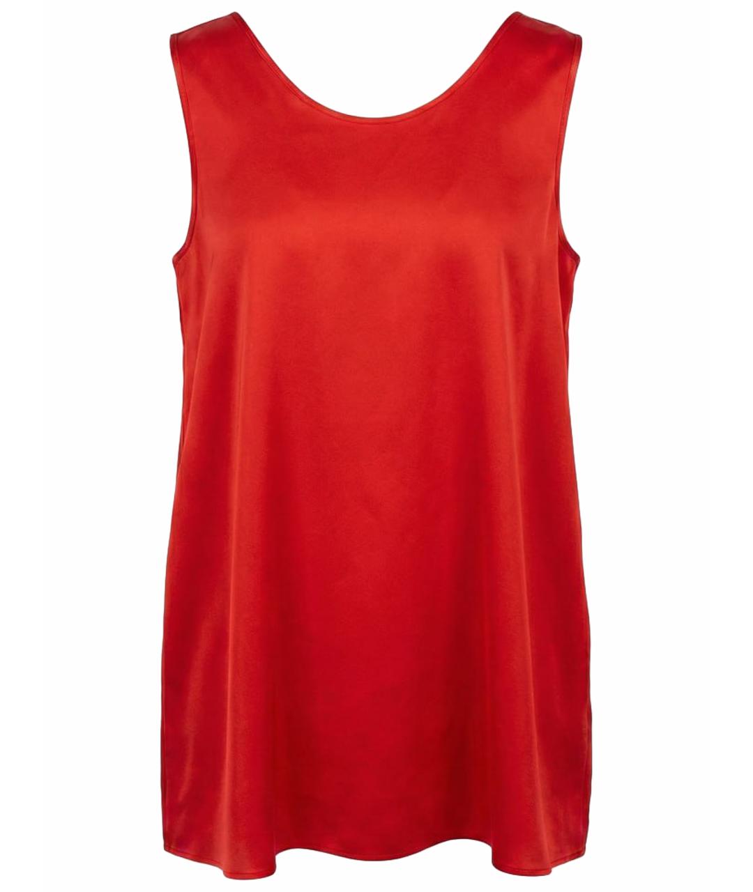 GENTRY PORTOFINO Красная вискозная блузы, фото 1